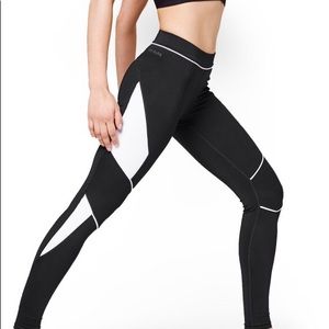 NWOT Ivy Park Biker Color Block Leggings